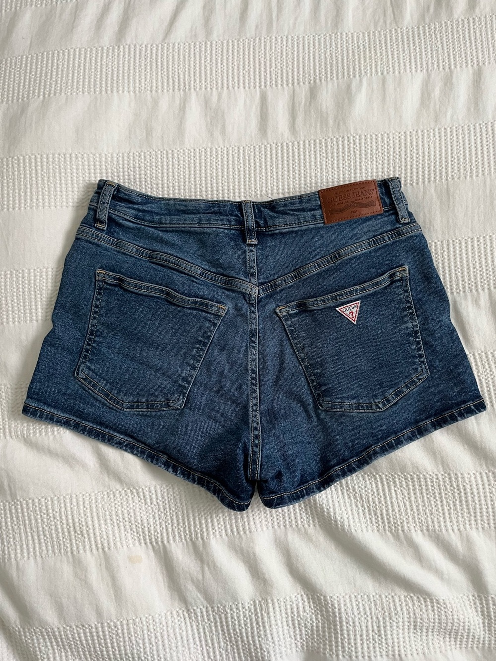 GUESS blue jean shorts